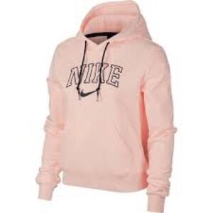 Nike girls varsity navy logo hoodie